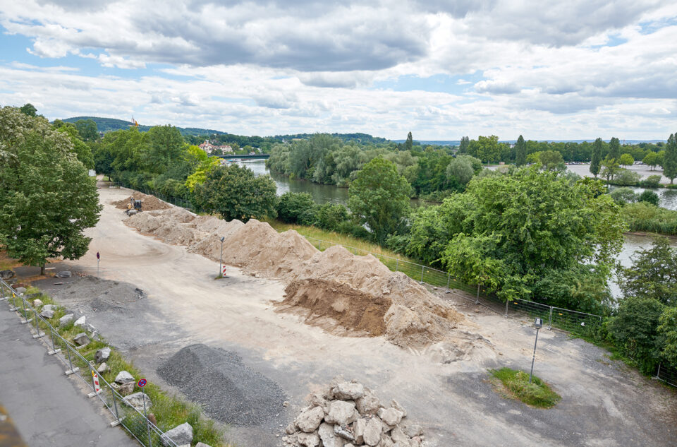 Blick auf die zukünftige Veranstaltungswiese ©Thomas Göttemann